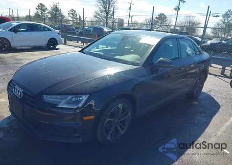 2019 Audi A4 40 Premium/40 Titanium Premium z USA, uszkodzony, nr VIN WAUGMAF47KN019523